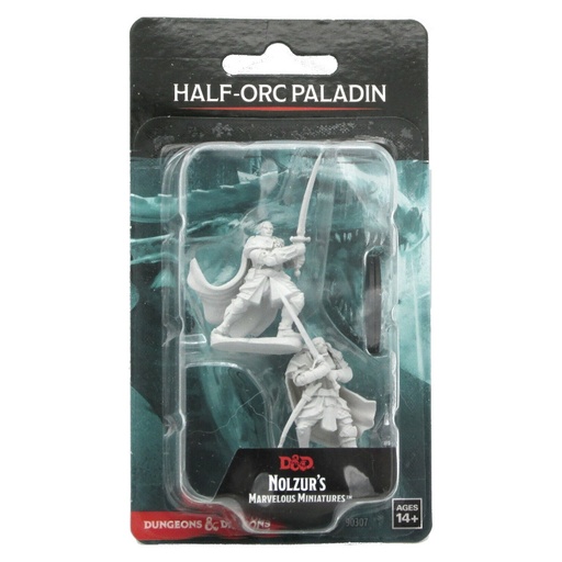 [WZK90307] Nolzur's Marvelous Miniatures: Half-Orc Paladin Male W15