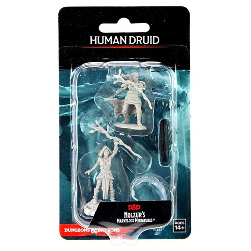 [WZK90223] Nolzur's Marvelous Miniatures: Human Druid Female W14