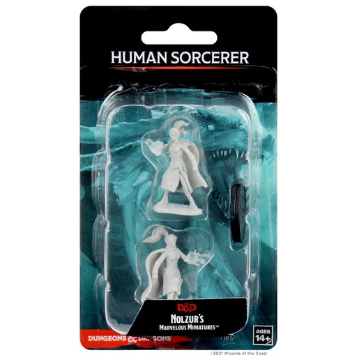 [WZK73832] Nolzur's Marvelous Miniatures: Human Sorcerer Female