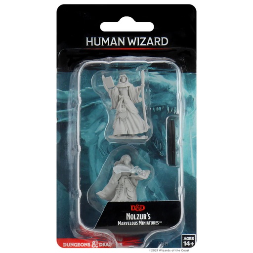 [WZK72619] Nolzur's Marvelous Miniatures: Human Wizard Female