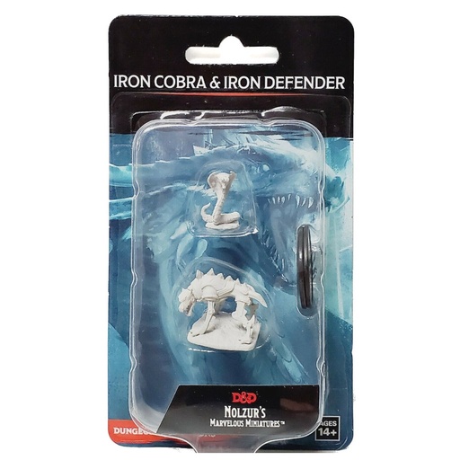 [WZK90243] Nolzur's Marvelous Miniatures: Iron Cobra & Iron Defender