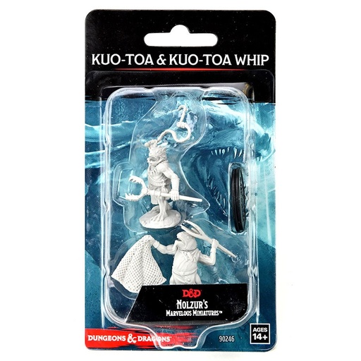 [WZK90246] Nolzur's Marvelous Miniatures: Kuo-Toa & Kuo-Toa Whip