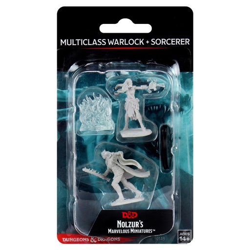 [WZK90149] Nolzur's Marvelous Miniatures: Multiclass Warlock + Sorcerer