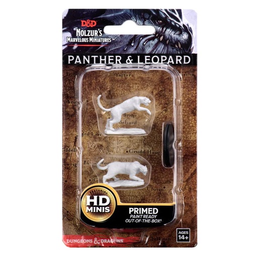 [WZK73404] Nolzur's Marvelous Miniatures: Panther & Leopard