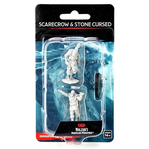 [WZK90241] Nolzur's Marvelous Miniatures: Scarecrow & Stone Cursed