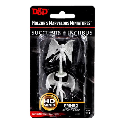 [WZK73841] Nolzur's Marvelous Miniatures: Succubus & Incubus