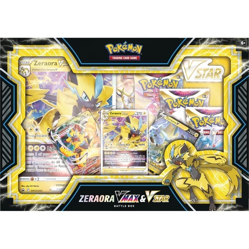 [PKU85088-2] Pokémon: Zeraora VMAX & VSTAR Battle Box