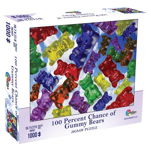 [MCZOD0003] Puzzle: 100 Percent Chance of Gummy Bears 1000pc