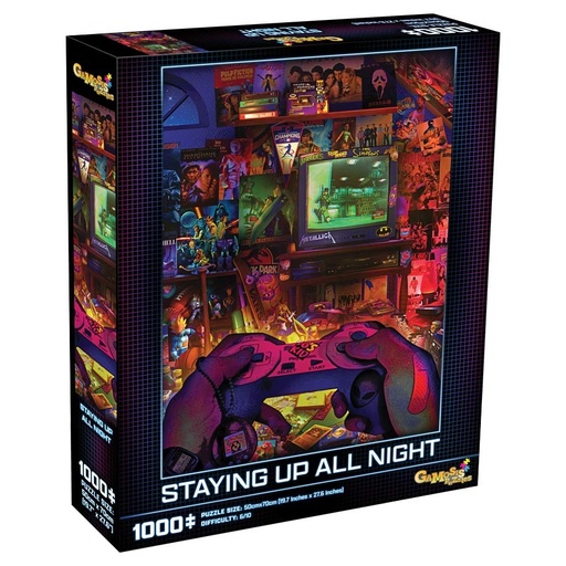 [MCZGA0001] Puzzle: Staying Up All Night 1000pc