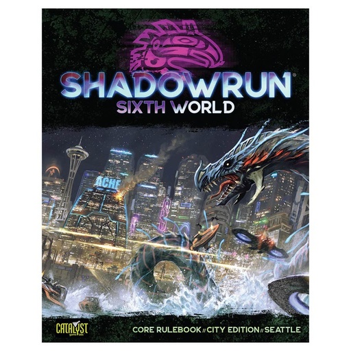 [CAT28000S] Shadowrun RPG: 6th Edition Core Rulebook - Seattle Edition