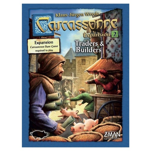 [ZMG7812] Carcassonne Expansion 2: Traders & Builders