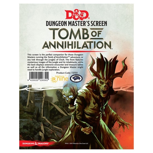 [GF973708] D&D 5E: Dungeon Master's Screen - Tomb of Annihilation