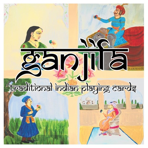 [TAB0002] Ganjifa Traditional Indian Playing Cards