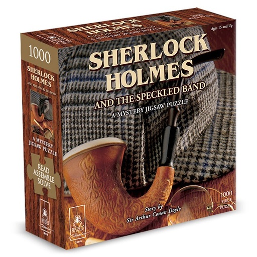 [UNV33118] Puzzle: Sherlock Holmes and the Speckled Band 1000pc