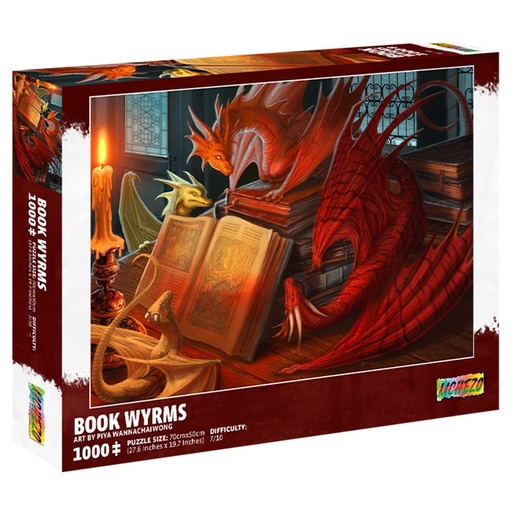 [MCZMC0009] Puzzle: Book Wyrms 1000pc