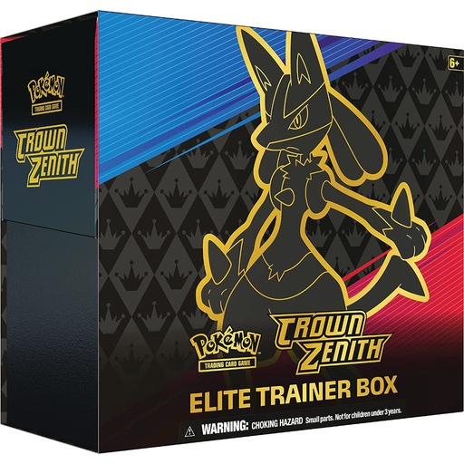 [PKU85147] Pokémon: Sword & Shield Crown Zenith Elite Trainer Box