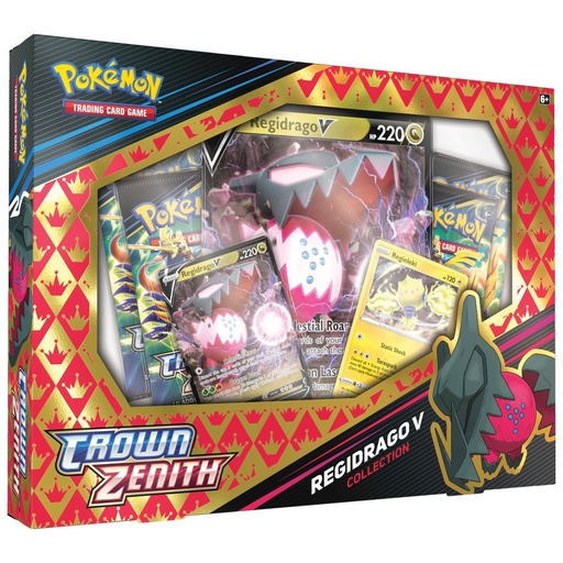 [PKU85183-2] Pokémon: Sword & Shield Crown Zenith Regidrago V Collection