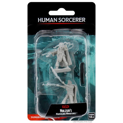 [WZK72628] Nolzur's Marvelous Miniatures: Human Sorcerer Male