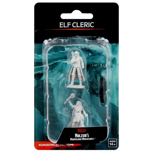 [WZK73835] Nolzur's Marvelous Miniatures: Elf Cleric Female