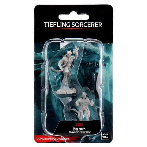 [WZK90058] Nolzur's Marvelous Miniatures: Tiefling Sorcerer	Male