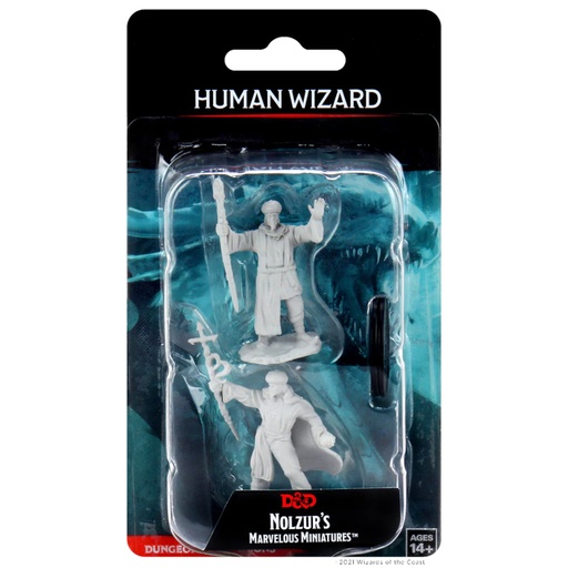 [WZK90137] Nolzur's Marvelous Miniatures: Human Wizard Male