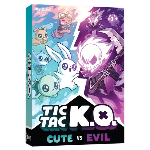 [TEE7189TTKBSG1] Tic Tac KO: Cute vs Evil