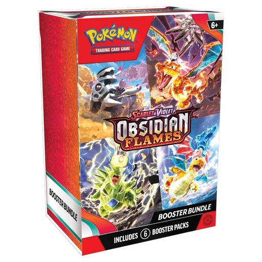 [PKU85387] Pokémon: Scarlet & Violet Obsidian Flames Booster Bundle