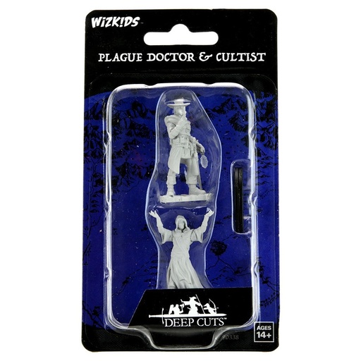 [WZK90338] WizKids Deep Cuts: Plague Doctor & Cultist