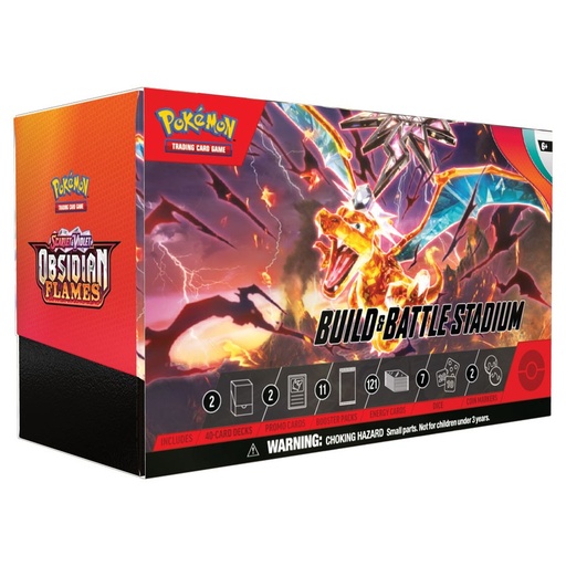 [PKU85397] Pokémon: Scarlet & Violet Obsidian Flames Build & Battle Stadium