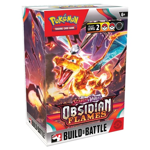 [PKU86396] Pokémon: Scarlet & Violet Obsidian Flames Build & Battle Box