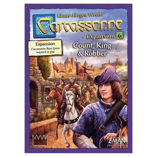 [ZMG7816] Carcassonne Expansion 6: Count, King & Robber