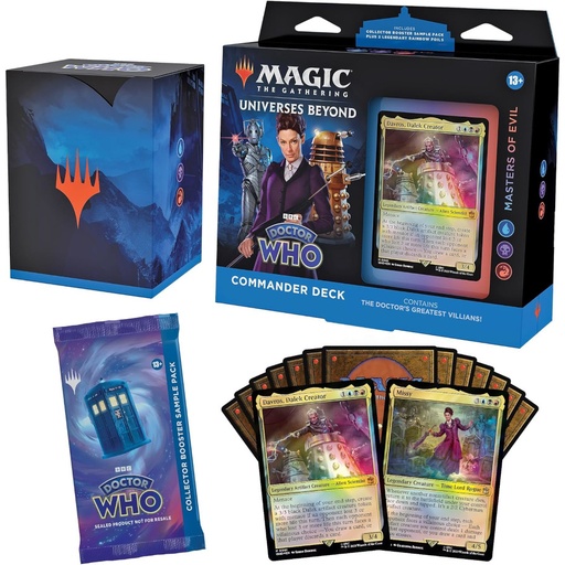 [WOCD23630000-2] MTG: Universes Beyond - Doctor Who Commander Deck (Masters of Evil)