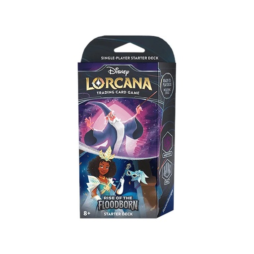 [RVN11098264-1] Disney Lorcana: Rise of the Floodborn Starter Deck (Amethyst & Steel)