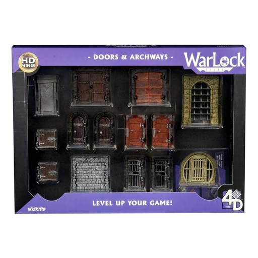 [WZK16503] WarLock Tiles: Doors & Archways