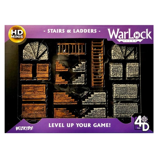 [WZK16504] WarLock Tiles: Stairs & Ladders