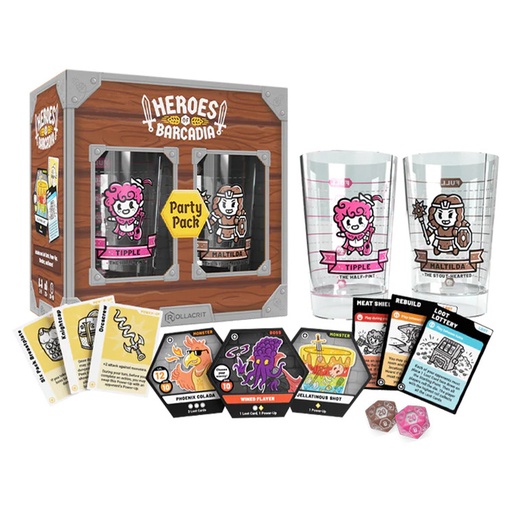 [RACHOBADDPPRE] Heroes of Barcadia: Party Pack Expansion