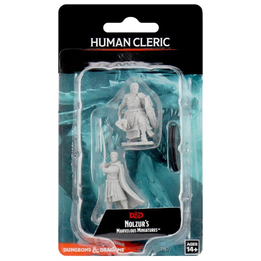 [WZK73672] Nolzur's Marvelous Miniatures: Human Cleric Male