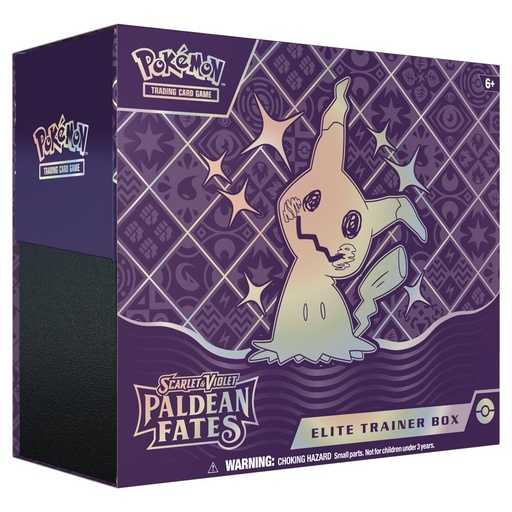 [PKU85618] Pokémon: Scarlet & Violet Paldean Fates Elite Trainer Box