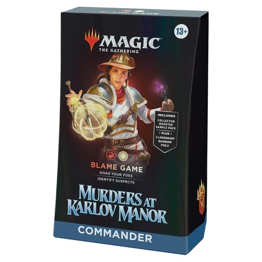 [WOCD30270000-1] MTG: Murders at Karlov Manor Commander Deck (Blame Game)