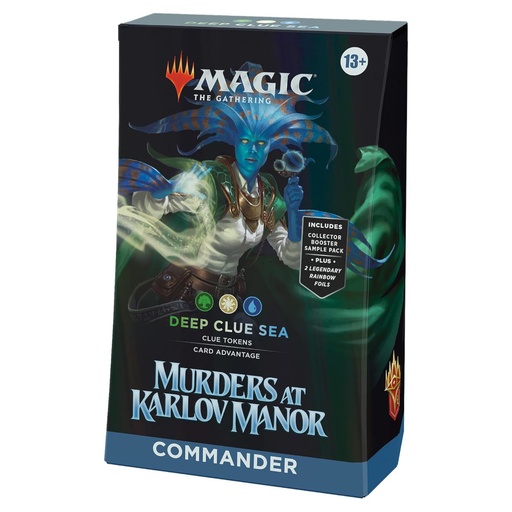 [WOCD30270000-3] MTG: Murders at Karlov Manor Commander Deck (Deep Clue Sea)