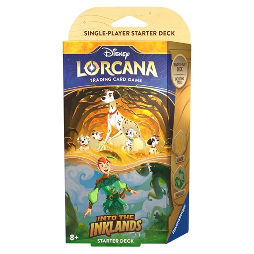 [RVN11098305-2] Disney Lorcana: Into the Inklands Starter Deck (Amber & Emerald)