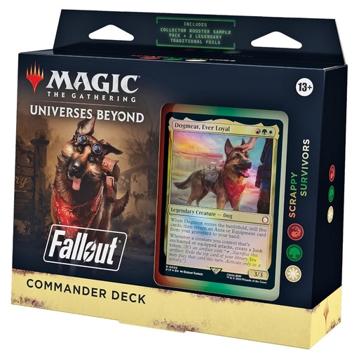 [WOCD23510000-4] MTG: Universes Beyond - Fallout Commander Deck (Scrappy Survivors)