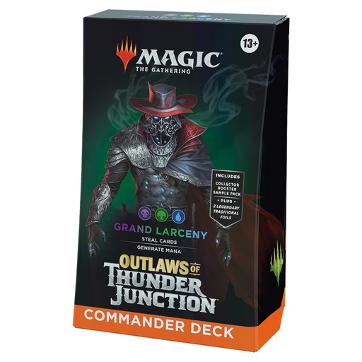 [WOCD32630000_2] MTG: Outlaws of Thunder Junction Commander Deck (Grand Larceny)