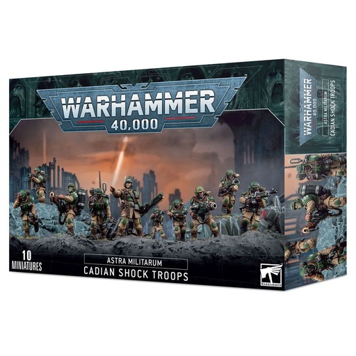 [GAW47-33] Warhammer 40K: Astra Militarum: Cadian Shock Troops