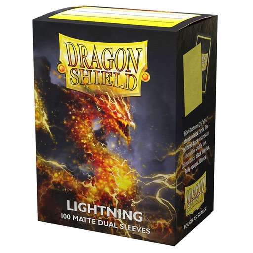 [ATM15047] Dragon Shield: Matte Dual Lightning (100)