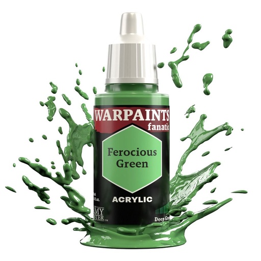 [AMYWP3054] Army Painter Warpaints Fanatic: Ferocious Green