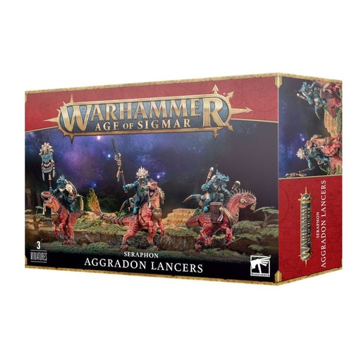 [GAW88-18] Age of Sigmar: Seraphon: Aggradon Lancers