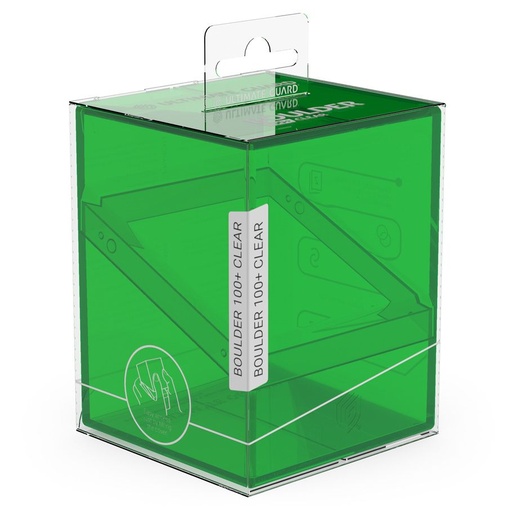 [UGD011510] Deck Box: Boulder 100+ Clear Emerald